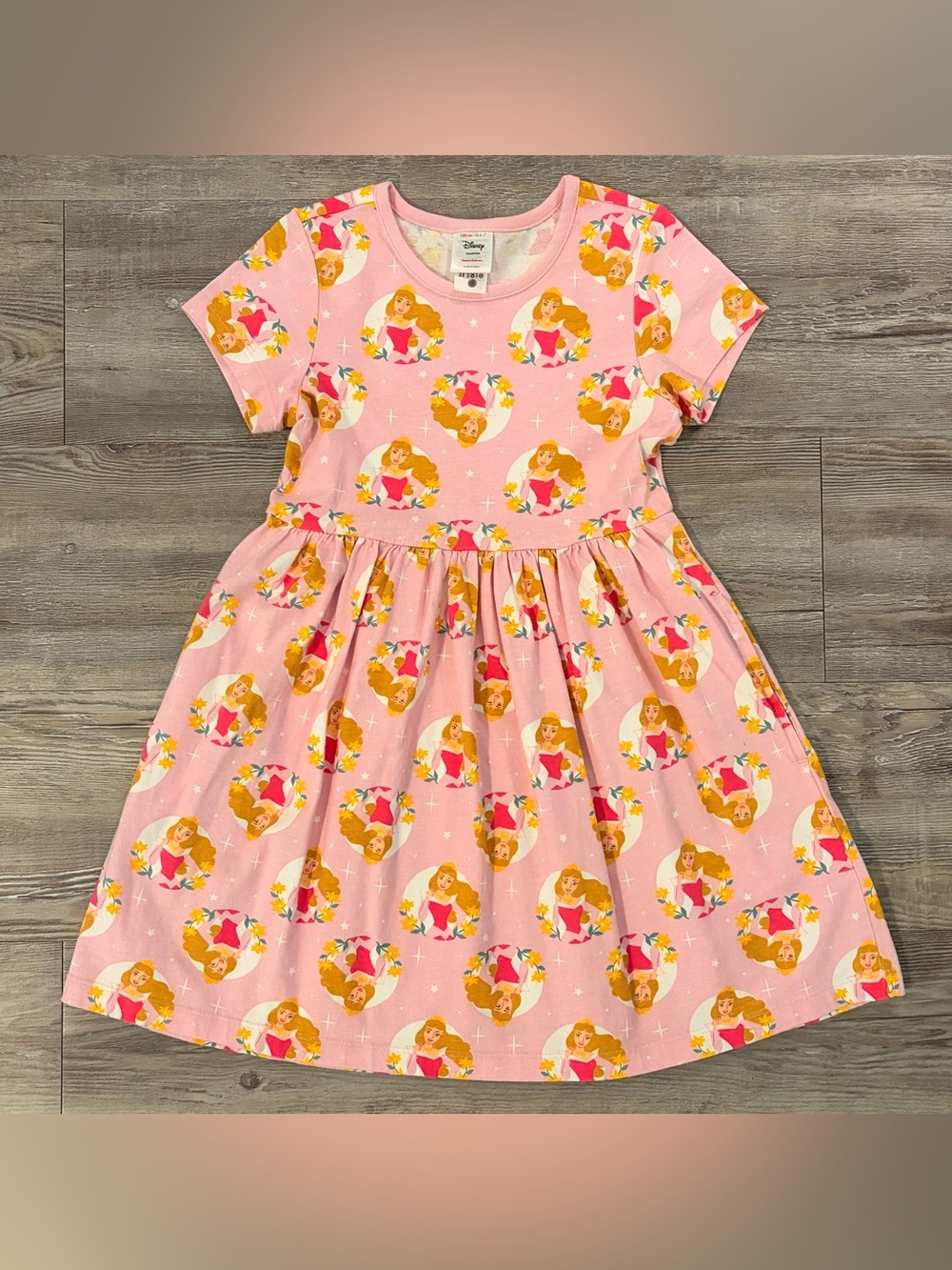 Hanna Andersson Disney Princess Collection Aurora Size 6-7
